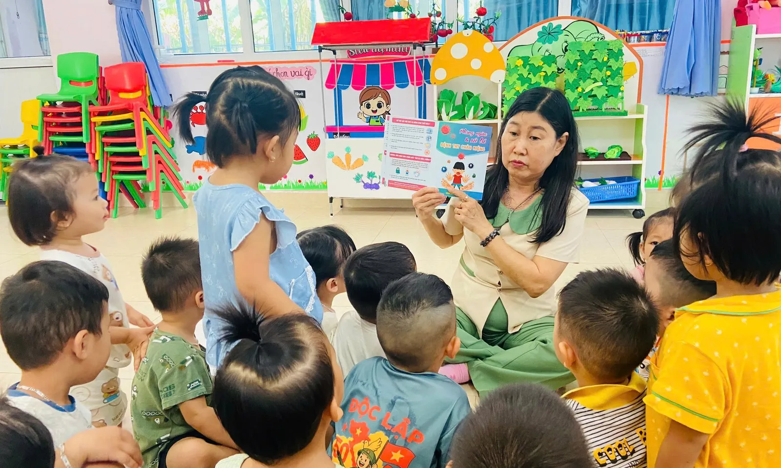 Tăng cường các biện pháp phòng, chống bệnh tay chân miệng trong các cơ sở giáo dục Mầm non