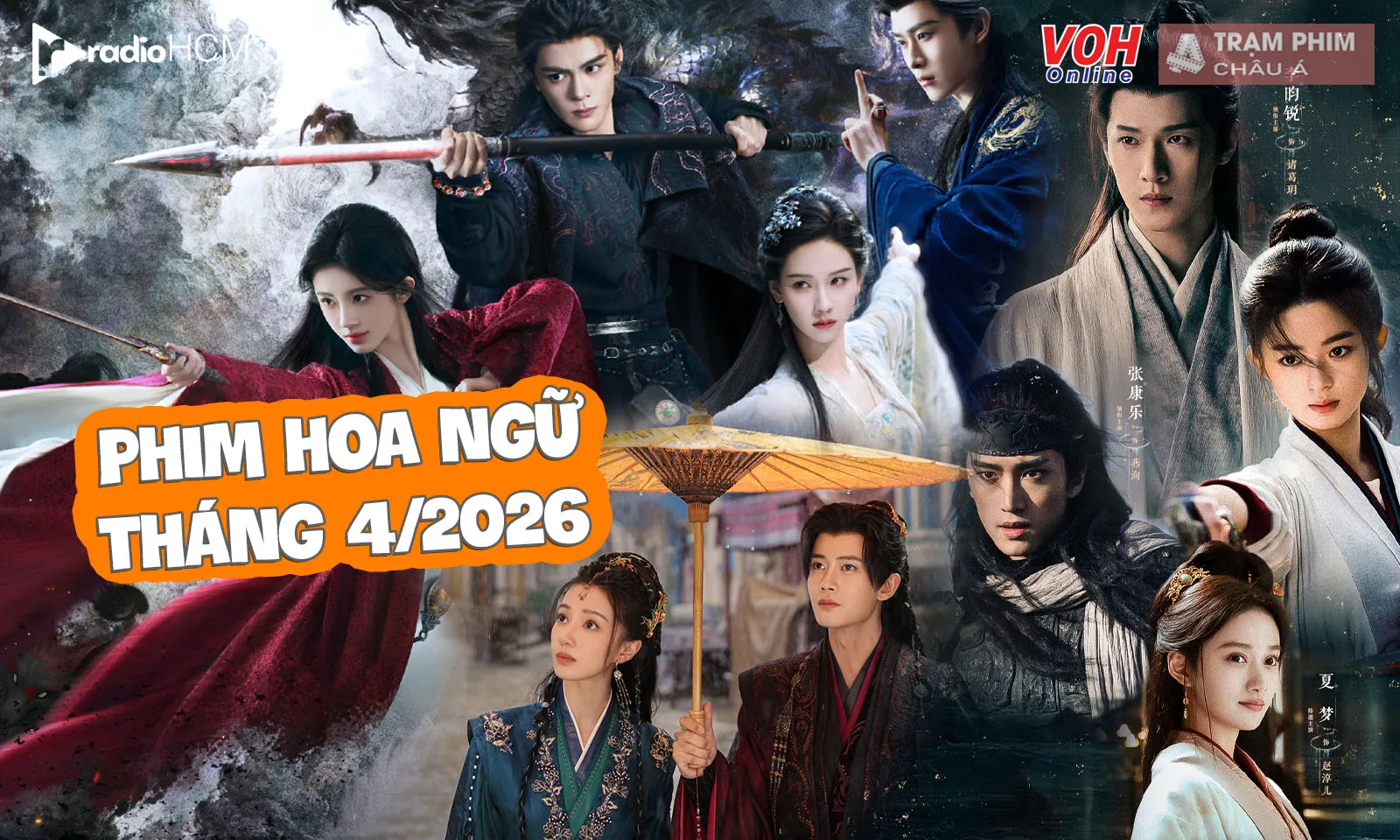 Đường đua phim Hoa ngữ tháng 4/2026 mang đến những cơn sốt nào? 