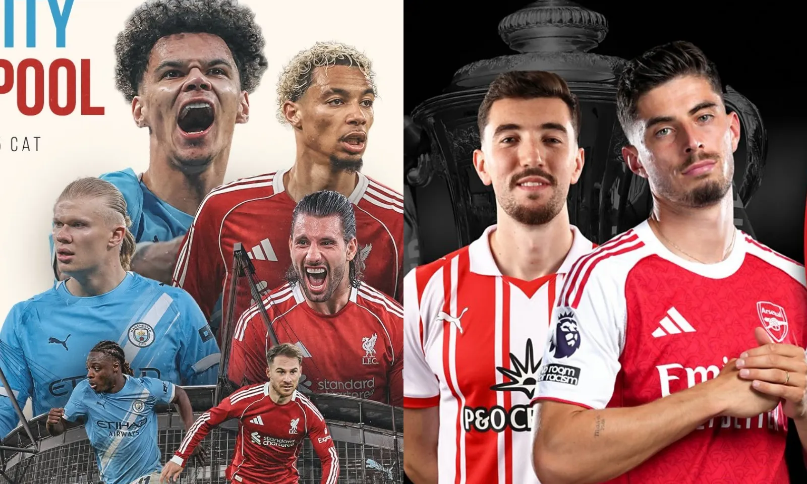 Lịch thi đấu Tứ kết FA Cup: Man City vs Liverpool | Southampton vs Arsenal