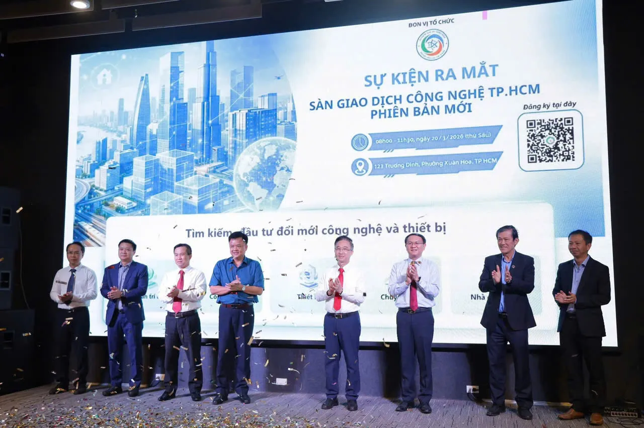 Ra mắt Sàn giao dịch công nghệ TPHCM phiên bản mới