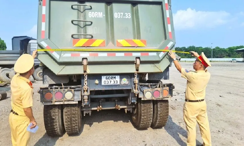 Đồng Nai kiểm tra hơn 3.800 xe tải siết chặt an toàn giao thông