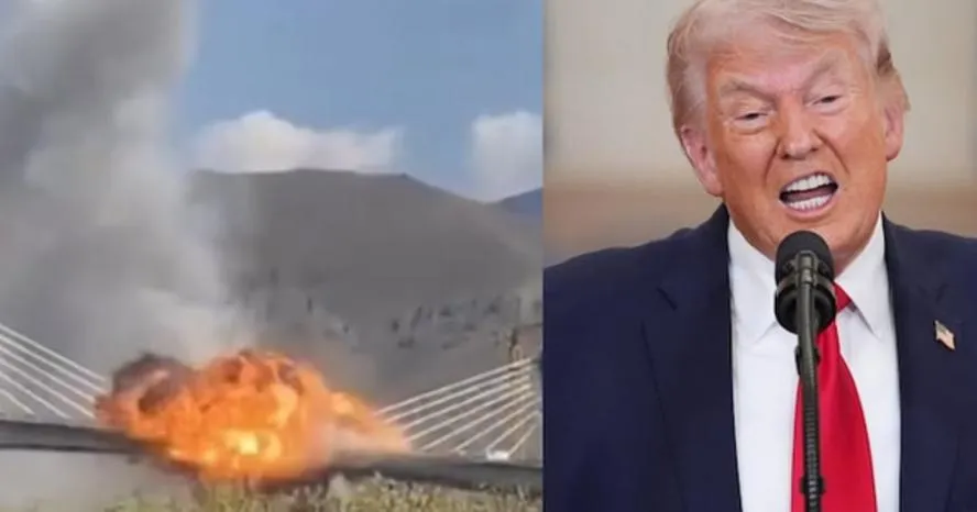 VIDEO: Cầu lớn nhất Iran đổ sập, ông Donald Trump nói “còn nữa”