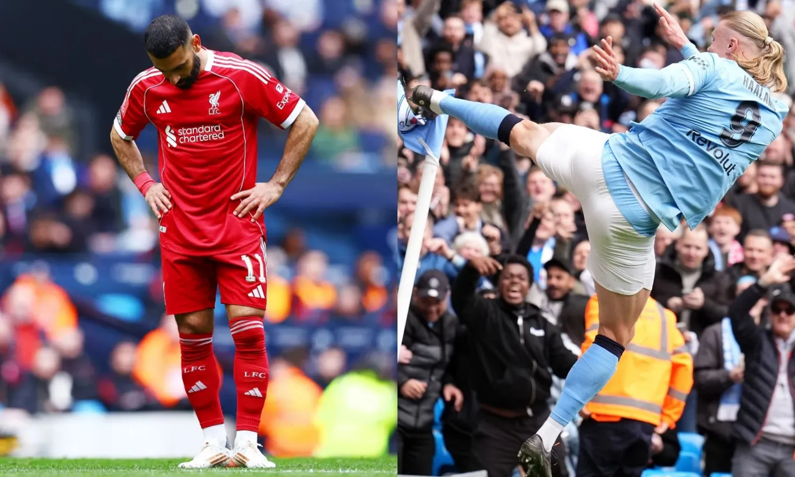 Haaland lập hat-trick bùng nổ, Man City nghiền nát Liverpool ở Tứ kết FA Cup