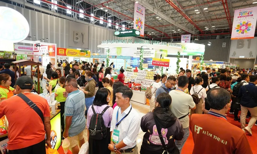 350 doanh nghiệp ngành lương thực, thực phẩm cùng hội tụ tại HCMC FOODEX 2026