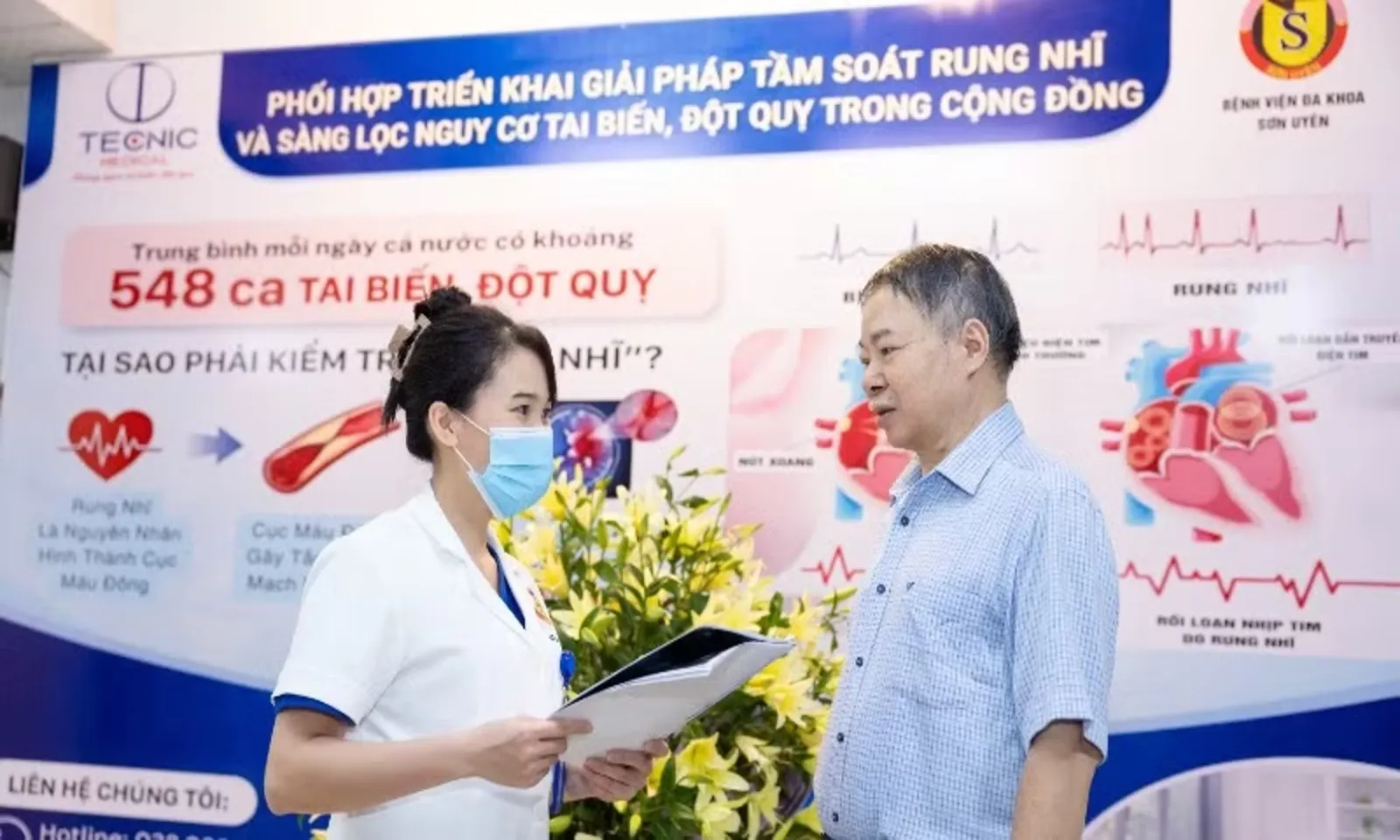 Tăng cường sàng lọc rung nhĩ, phòng ngừa tai biến và đột quỵ cho người dân – Hình 1