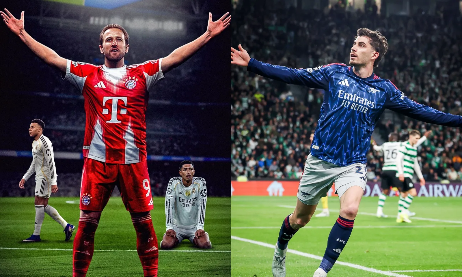 Kết quả Champions League hôm nay: Bayern Munich hạ Real Madrid | Havertz giúp Arsenal khải hoàn