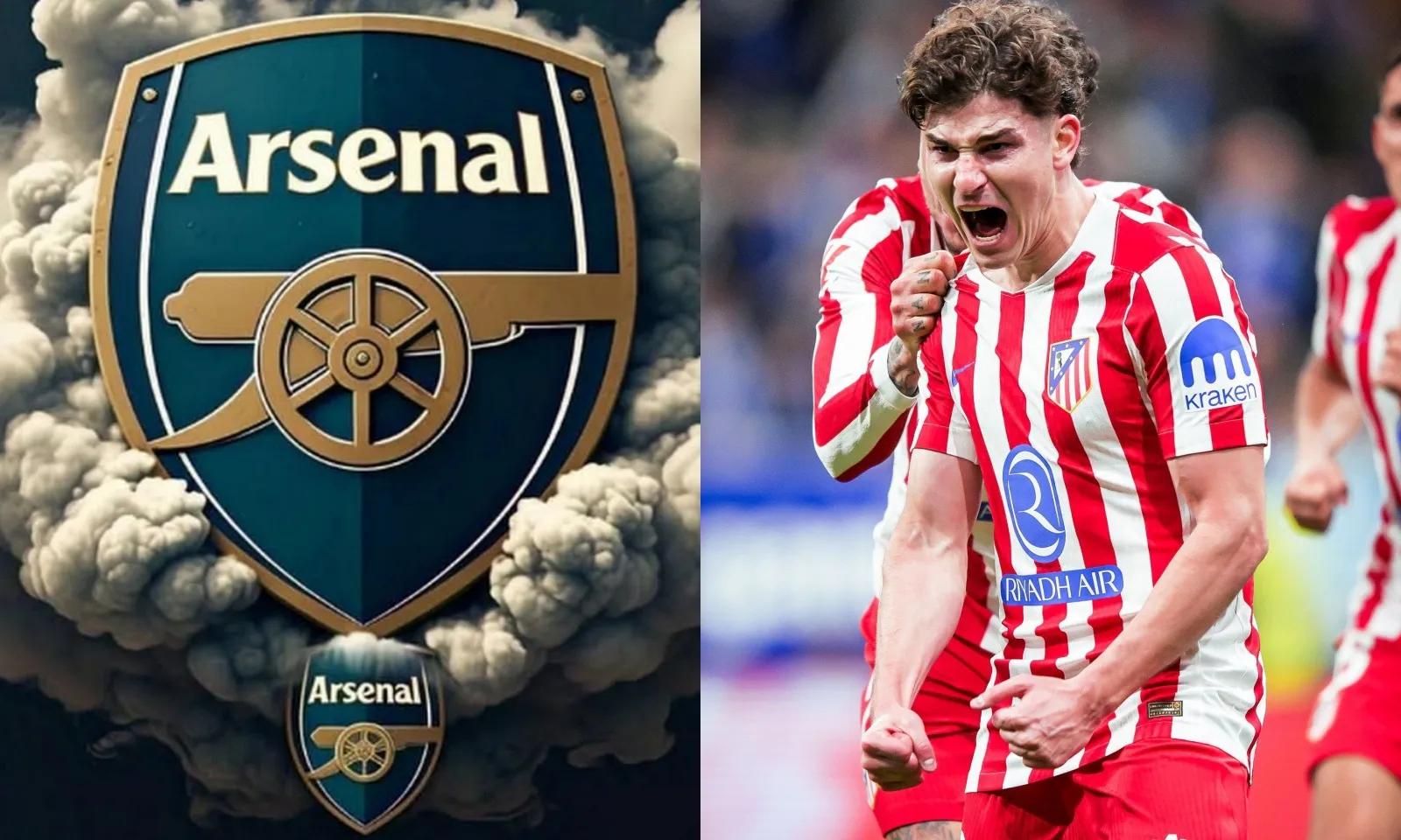 Atletico Madrid báo Arsenal cái giá để sở hữu Alvarez