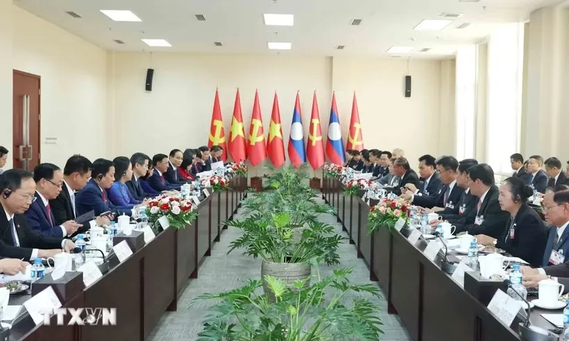Quan hệ hợp tác toàn diện, gắn kết chiến lược Việt Nam-Lào sẽ tiếp tục phát triển mạnh mẽ