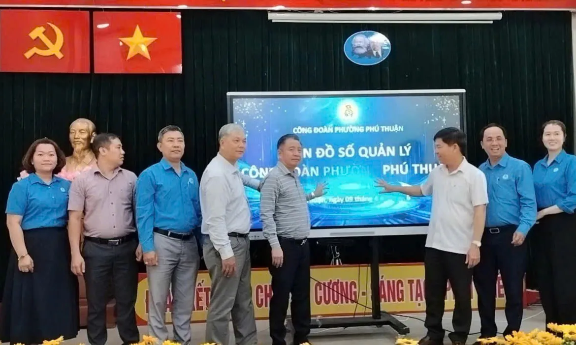 TPHCM ra mắt bản đồ số quản lý Công đoàn cơ sở