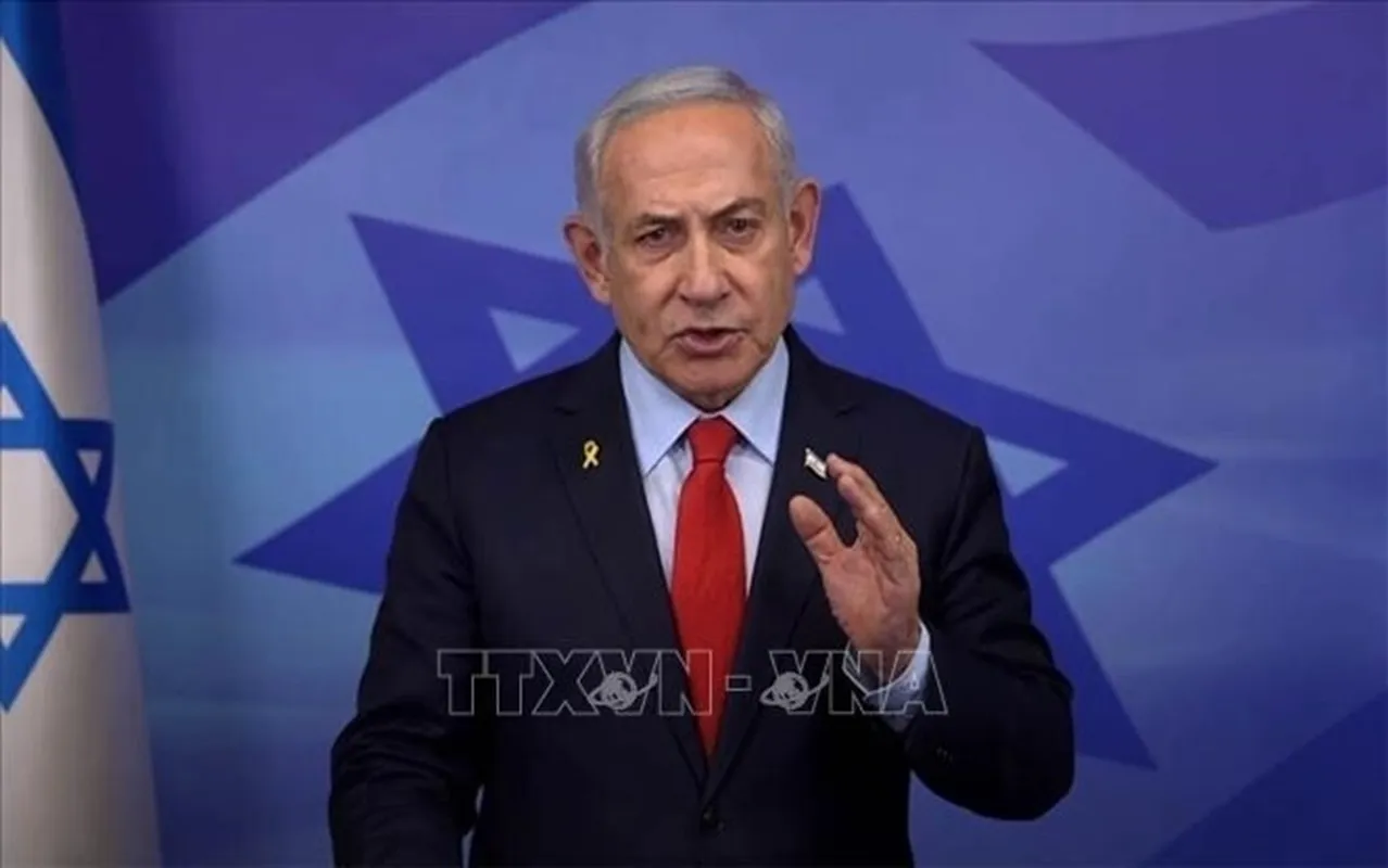 Thủ tướng Israel Benjamin Netanyahu - Ảnh TTXVN