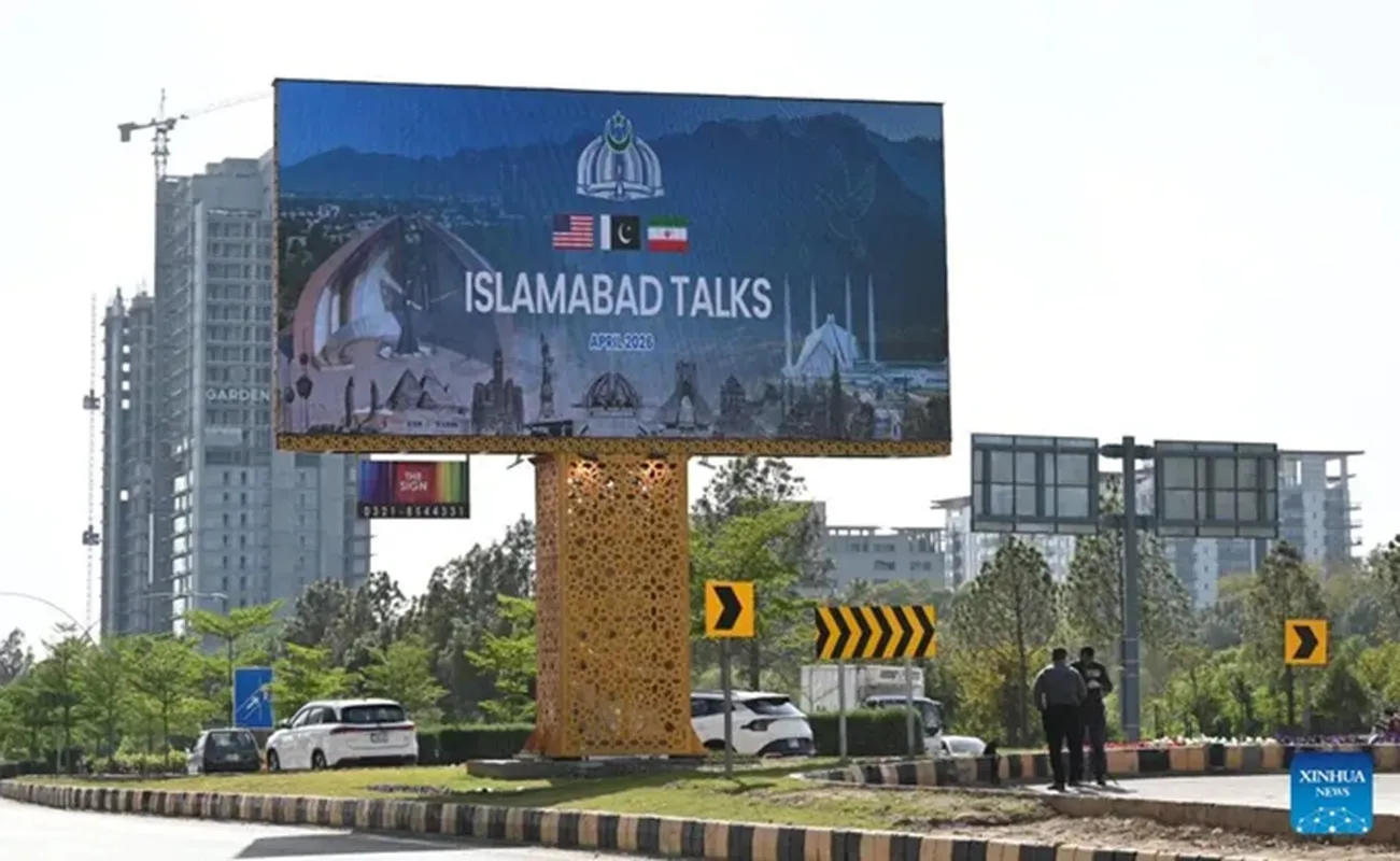 Thủ đô Islamabad của Pakistan tăng cường an ninh trước thềm diễn ra đàm phán Mỹ-Iran. Ảnh XINHUA