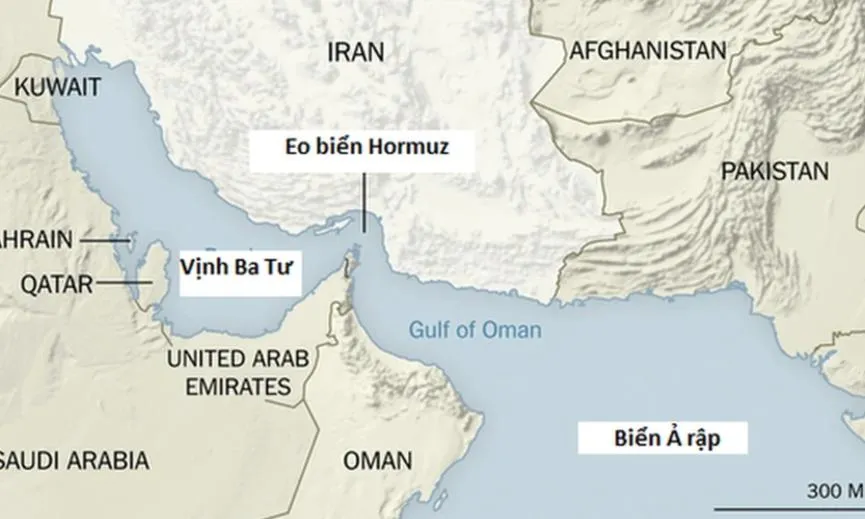 Ông Trump ra lệnh hải quân Mỹ phong tỏa eo biển Hormuz