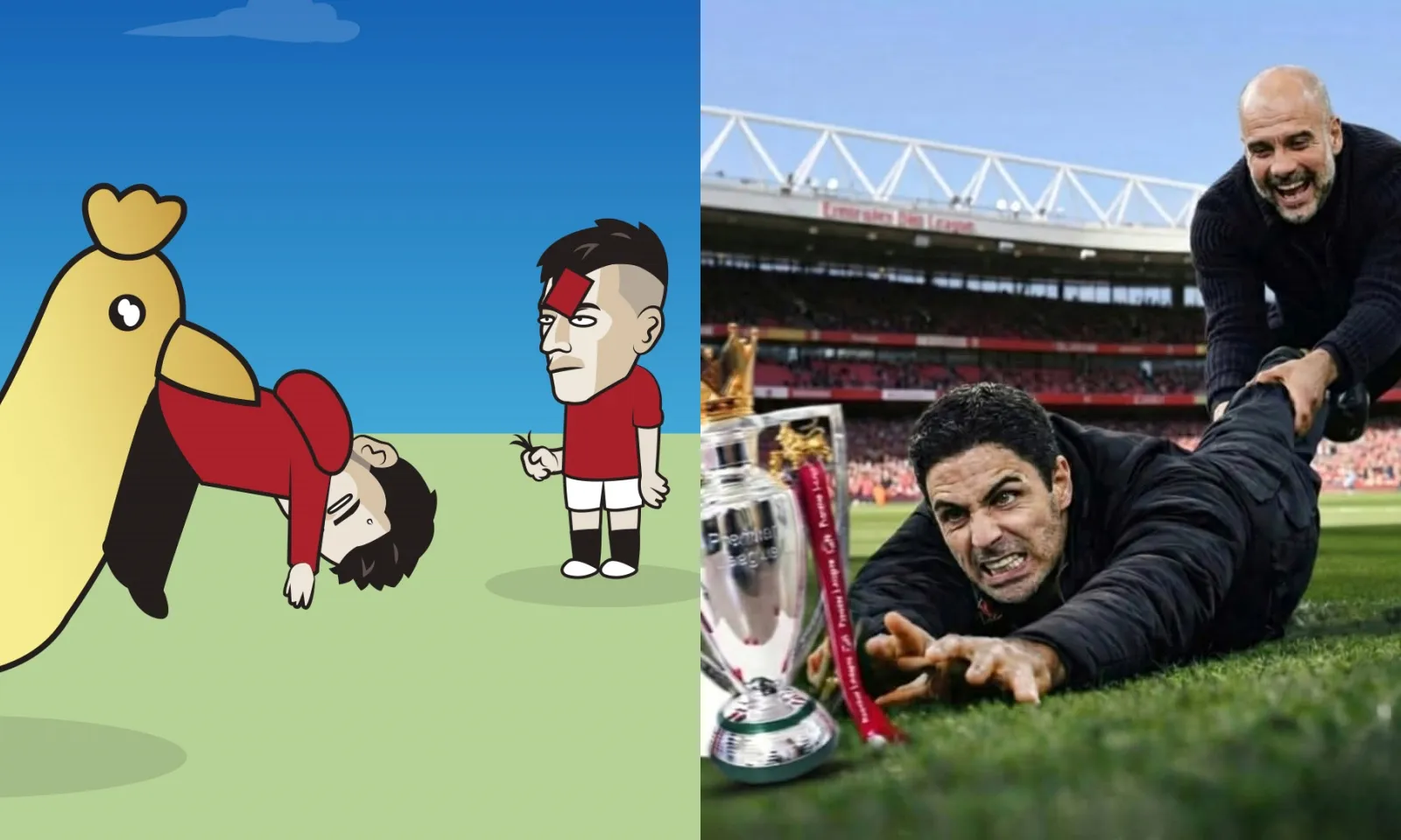 Cười bể bụng với loạt ảnh chế vòng 32 Ngoại hạng Anh