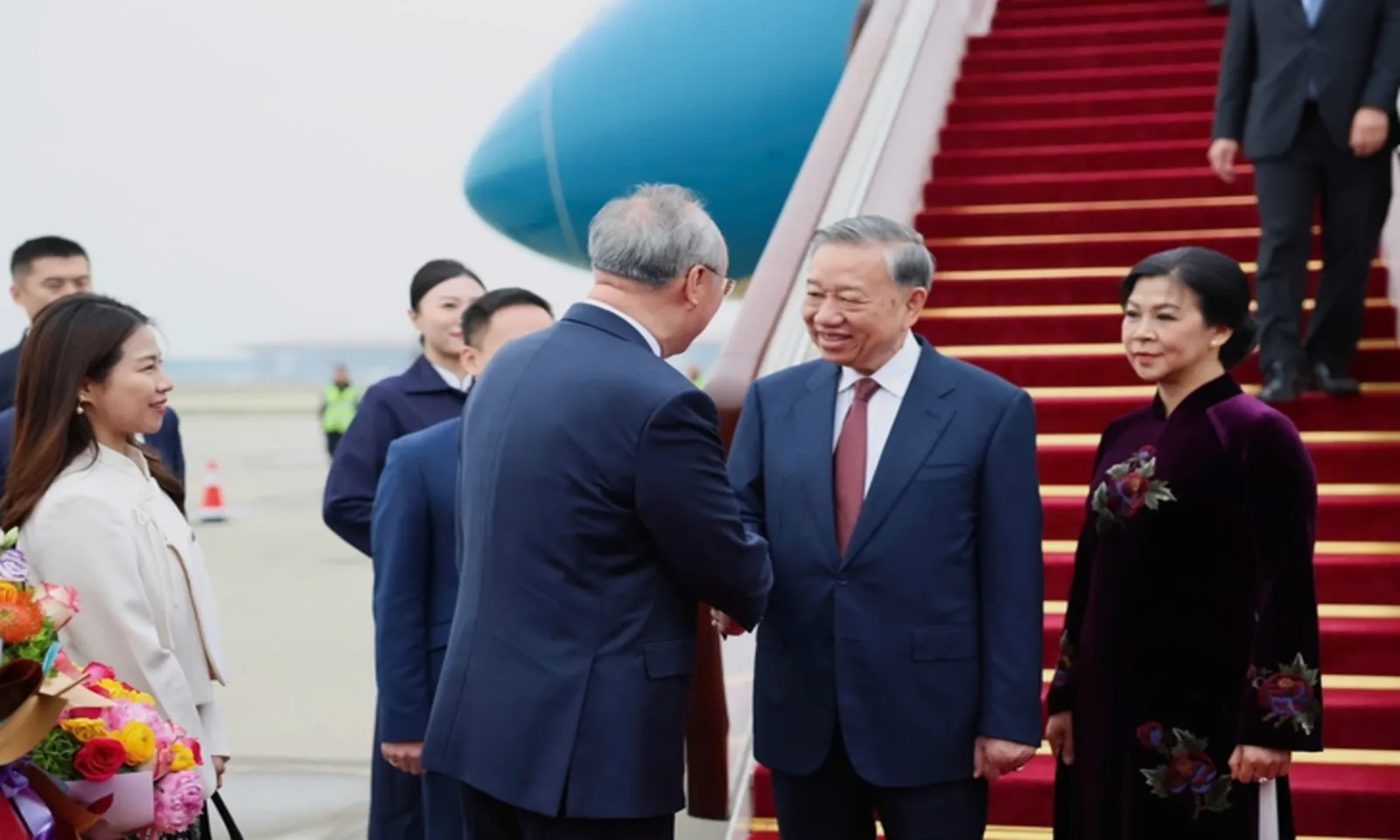 Tổng Bí thư, Chủ tịch nước Tô Lâm đến Bắc Kinh, bắt đầu thăm cấp Nhà nước Trung Quốc – Hình 2