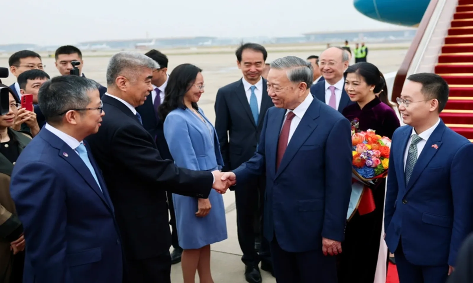 Tổng Bí thư, Chủ tịch nước Tô Lâm đến Bắc Kinh, bắt đầu thăm cấp Nhà nước Trung Quốc – Hình 4