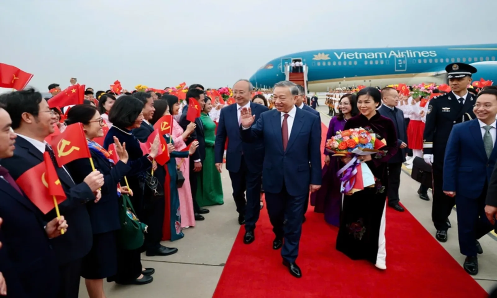 Tổng Bí thư, Chủ tịch nước Tô Lâm đến Bắc Kinh, bắt đầu thăm cấp Nhà nước Trung Quốc – Hình 6