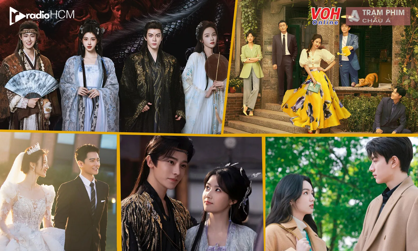 Top 10 phim Hoa ngữ có dàn diễn viên đẹp không góc chết