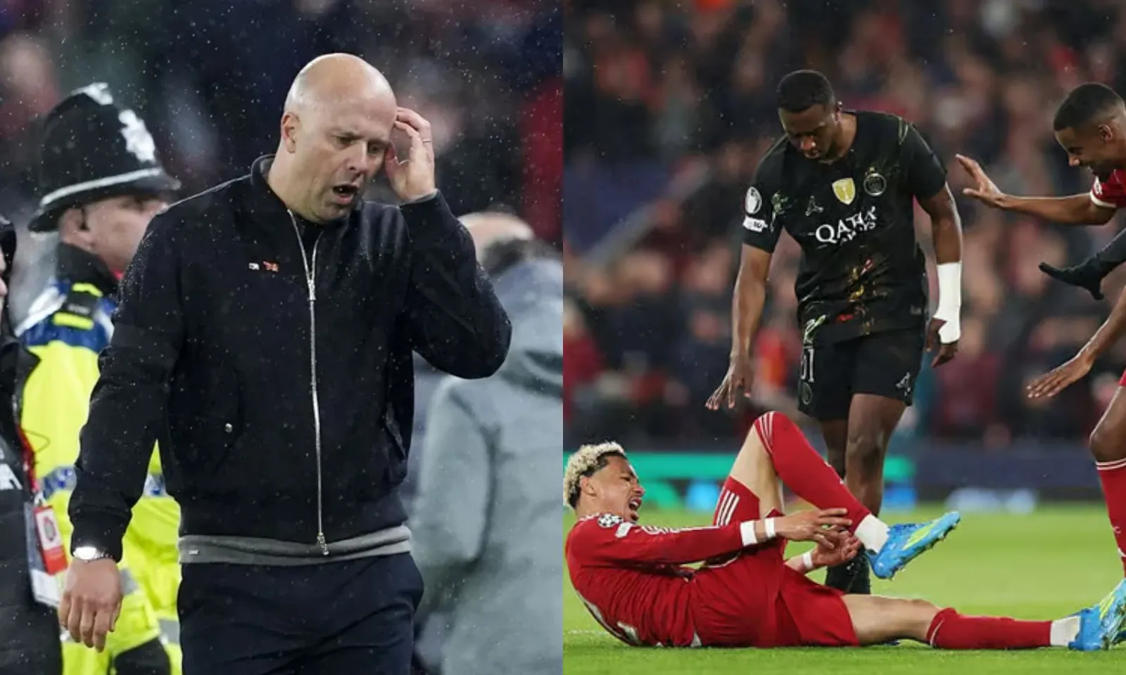 Thua PSG, Liverpool nhận hung tin lung lay vị trí Top 5 Ngoại hạng Anh