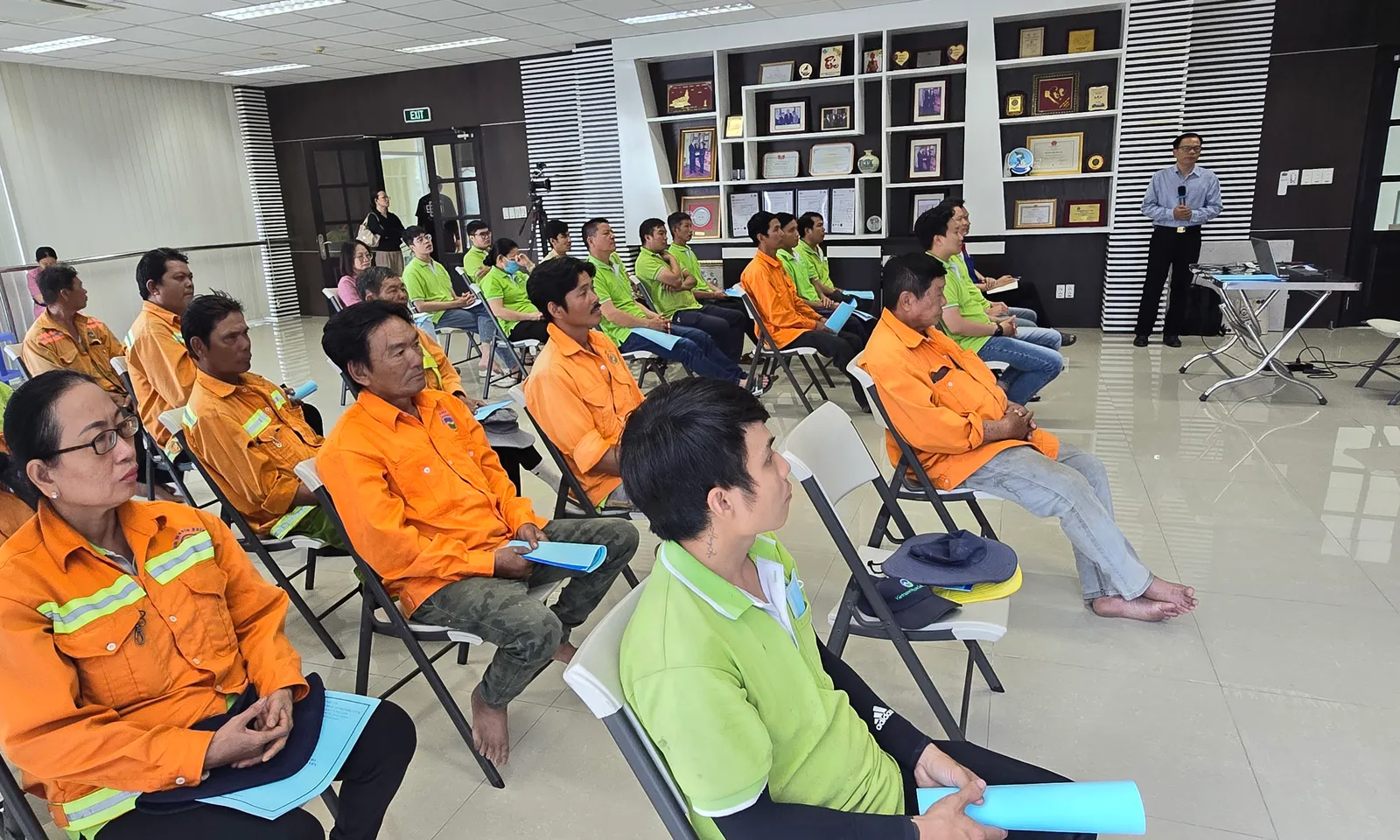 VWS chú trọng đào tạo an toàn lao động cho cán bộ nhân viên