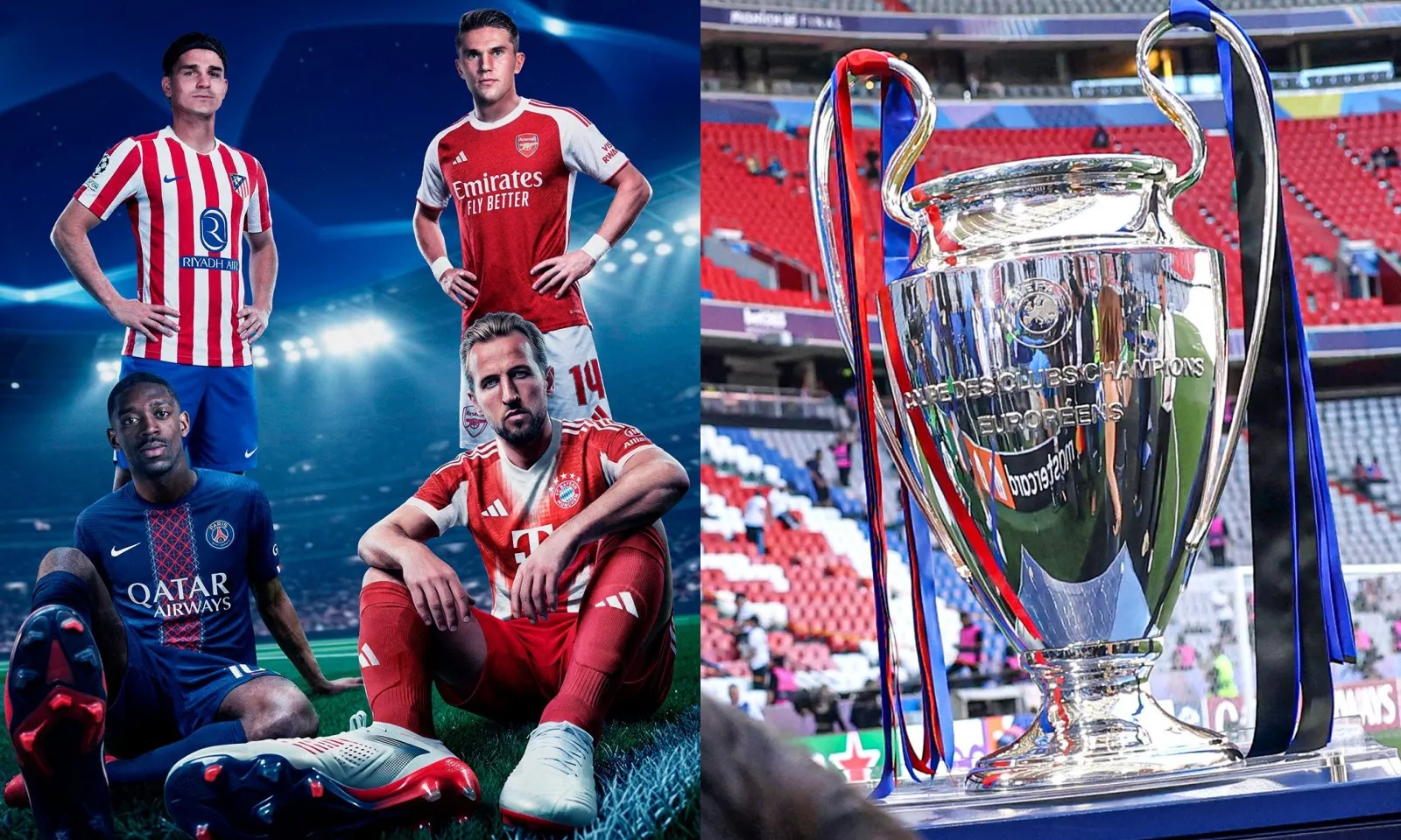 Xác định 2 cặp đại chiến Bán kết Champions League: Arsenal may mắn