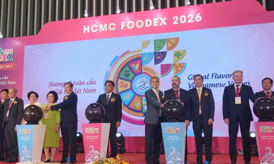 HCMC FOODEX 2026 – Kết nối hơn 350 doanh nghiệp trong và ngoài nước