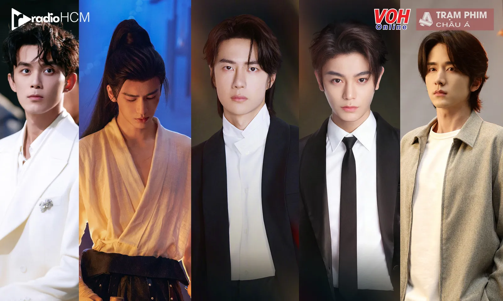 Top 10 sao nam Hoa ngữ sau 95 được bình chọn có sức hút lớn nhất