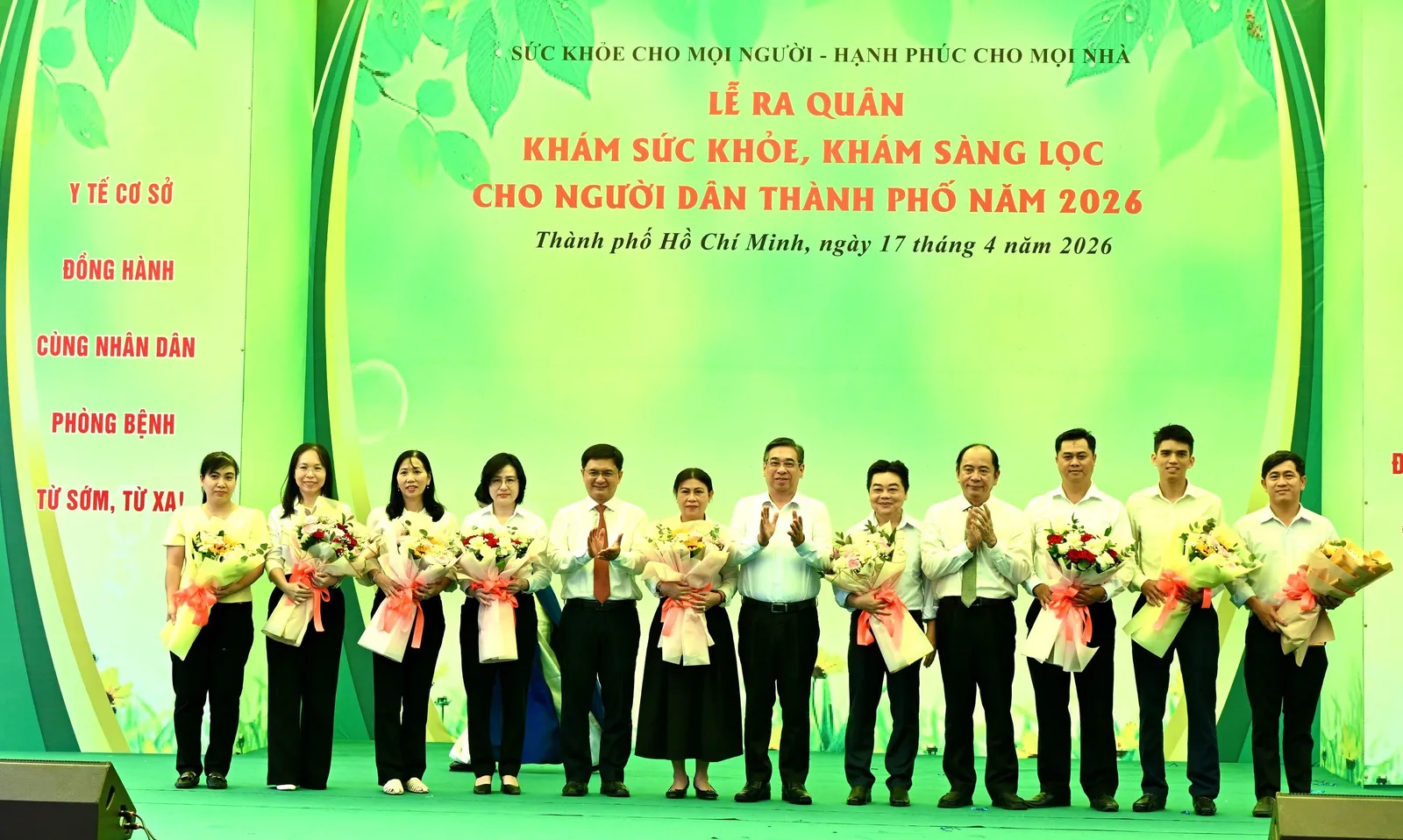 Chính thức khởi động đợt cao điểm khám sức khỏe, sàng lọc cho người dân TPHCM