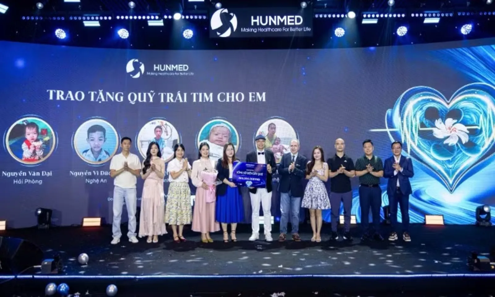Hunmed tài trợ 300 triệu đồng phẫu thuật tim miễn phí cho 5 trẻ em khó khăn – Hình 1