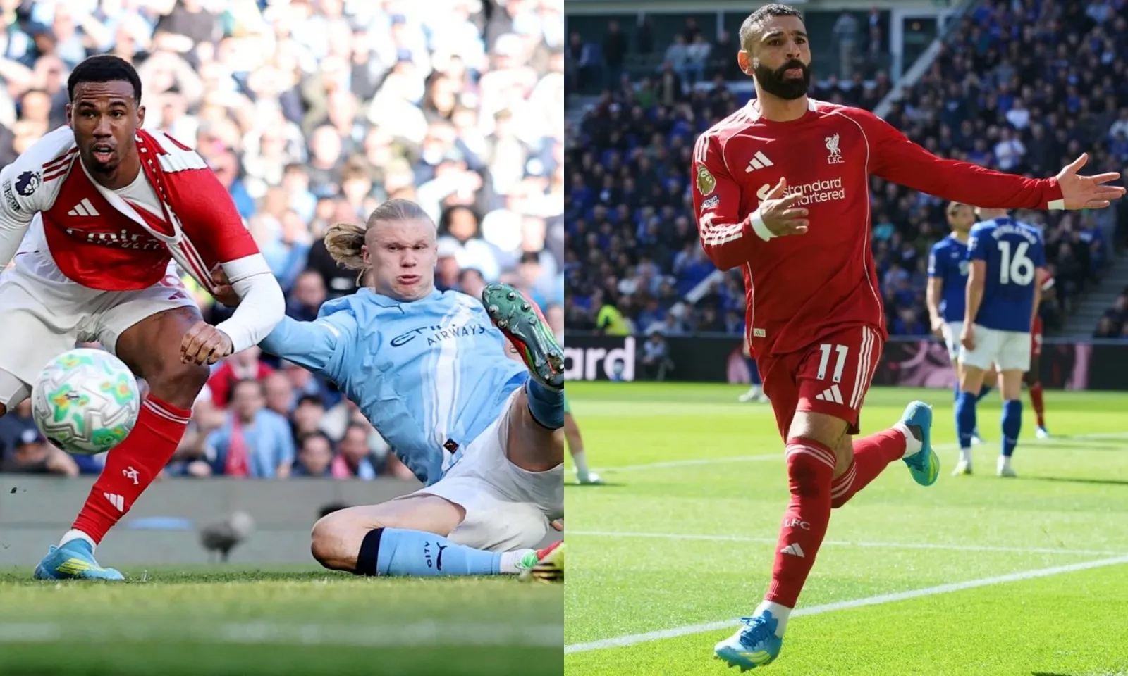 Kết quả Ngoại hạng Anh hôm nay: Haaland kết liễu Arsenal | Liverpool thắng derby phút 90+10