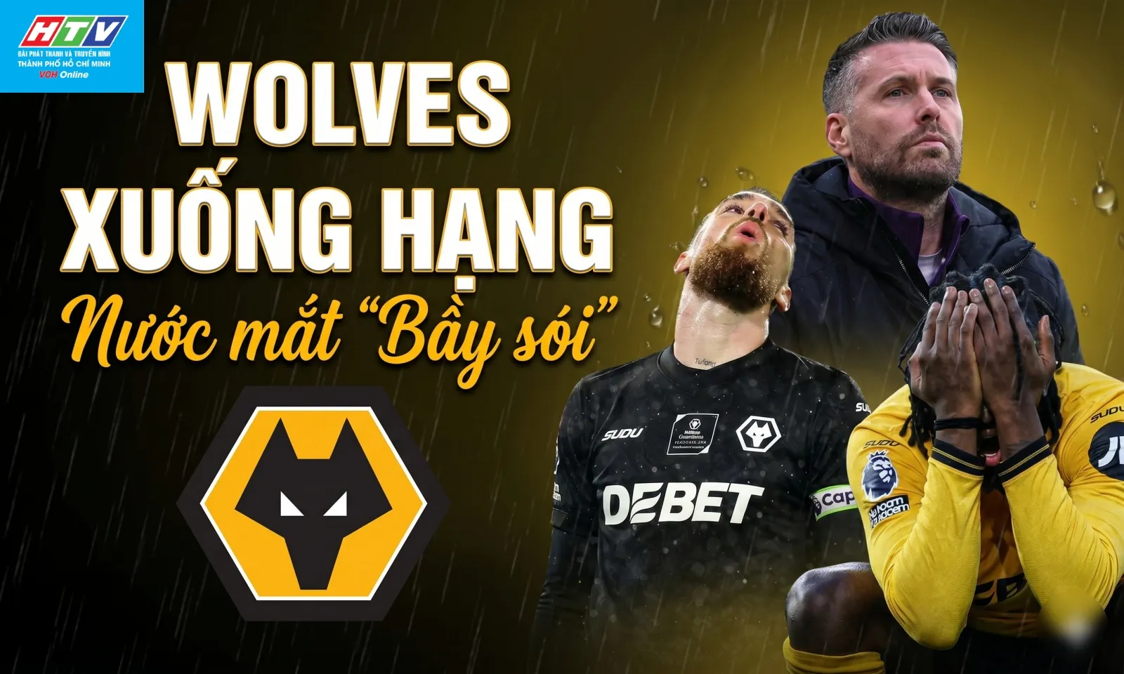 Wolves chia tay Ngoại hạng Anh: Nước mắt Bầy sói