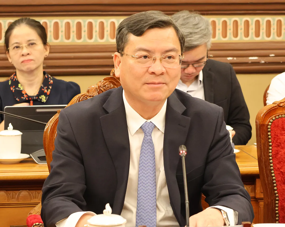 PCT UBND TP Nguyễn Công Vinh khẳng định thành phố luôn tạo điều kiện thuận lợi cho các nhà đầu tư Đan Mạch