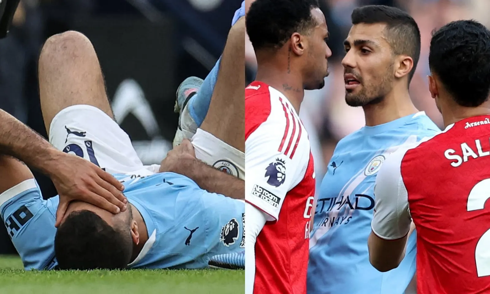 Tin dữ Rodri bất ngờ ập đến Man City