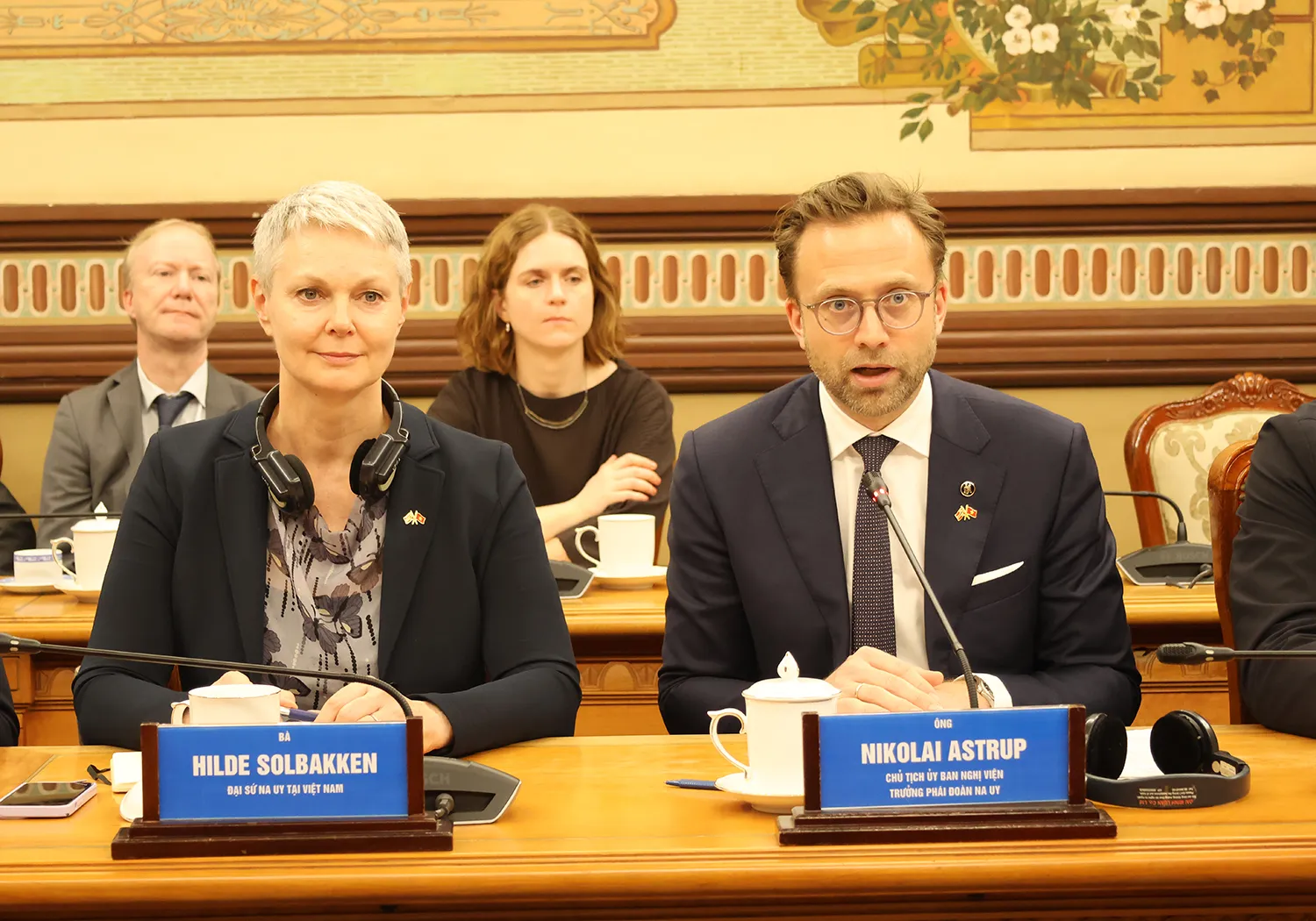 Chủ tịch Ủy ban Nghị viện EFTA ông Nikolai Astrup đánh giá cao tiềm năng hợp tác với TPHCM