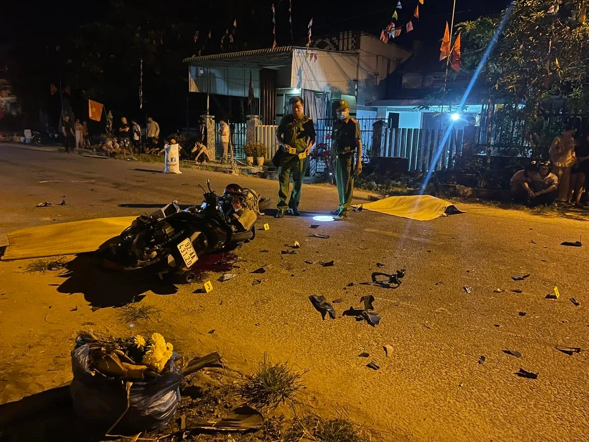 Hiện trường vụ tai nạn