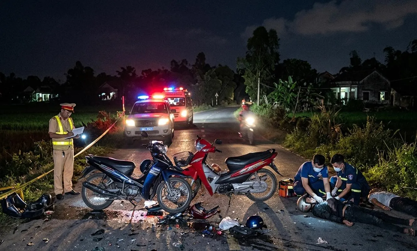 Đà Nẵng: Va chạm xe máy khiến 2 người không qua khỏi