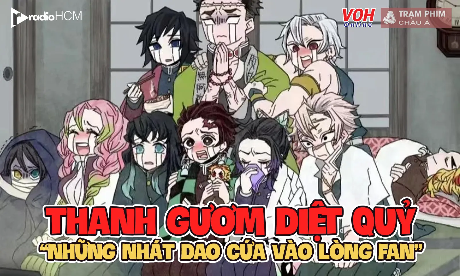 Tình thân trong Thanh Gươm Diệt Quỷ như dao sắc chạm vào là đau lòng