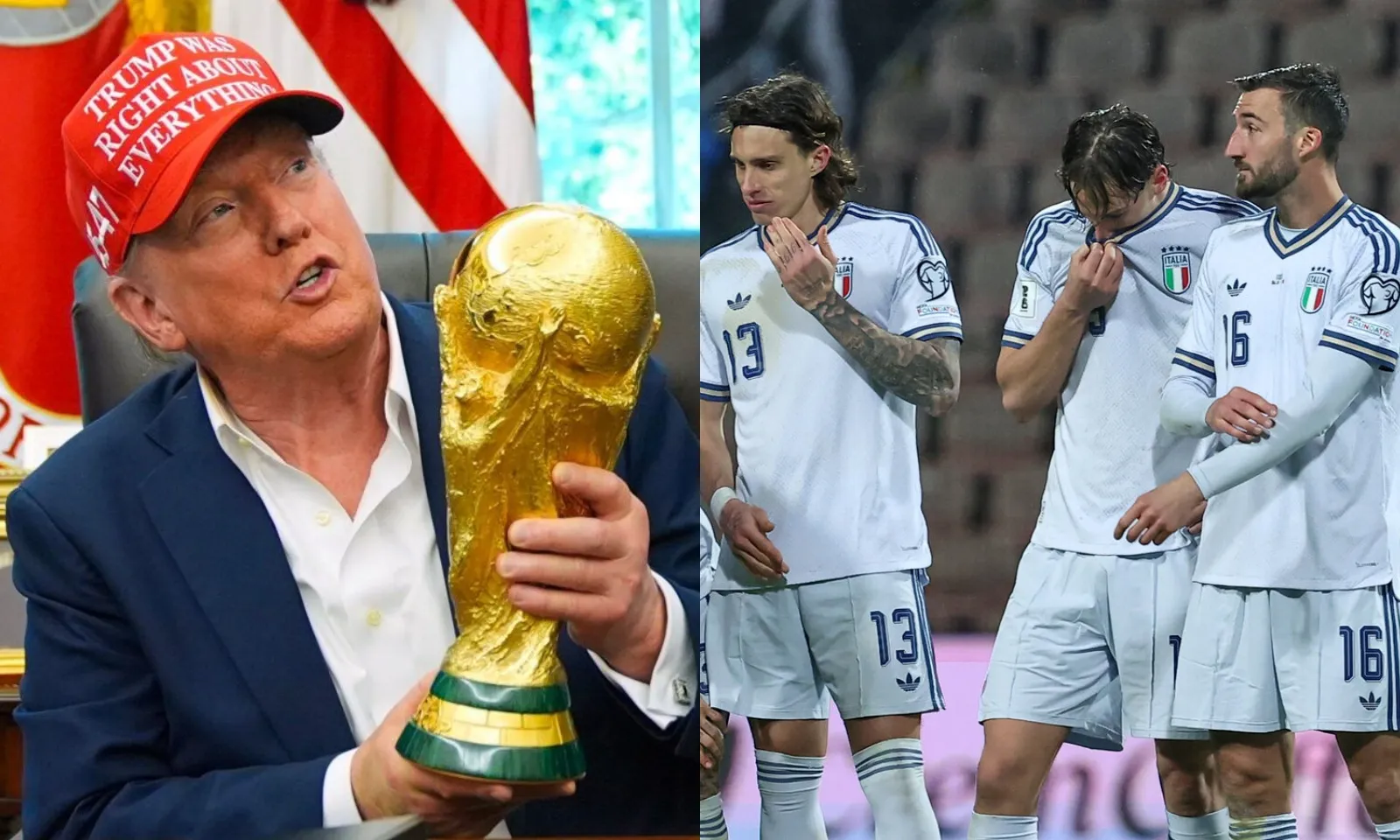 Mỹ tặng vé vớt dự VCK World Cup 2026, tuyển Ý trả lời bất ngờ