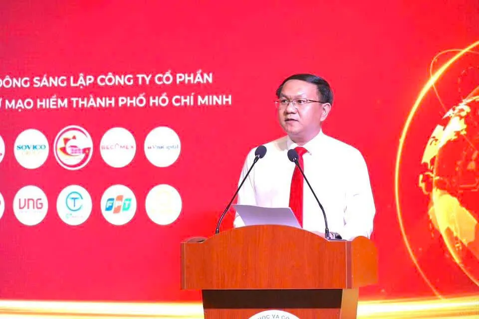 Ông Lâm Đình Thắng tại Lễ ra mắt Quỹ đầu tư mạo hiểm