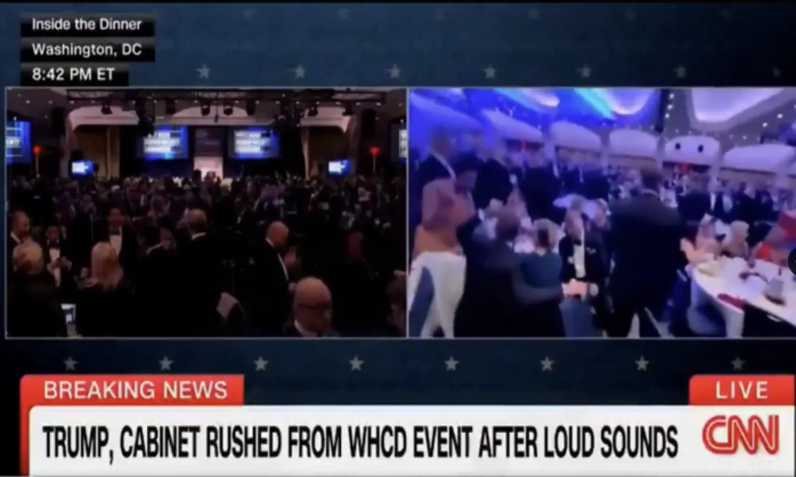 Nổ súng tại tiệc phóng viên Nhà Trắng, ông Donald Trump cùng quan khách sơ tán khẩn cấp – Hình 1