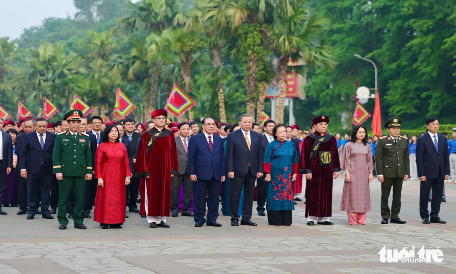 Tổng Bí thư, Chủ tịch nước Tô Lâm dâng hương giỗ Tổ Hùng Vương tại Đền Hùng – Hình 1