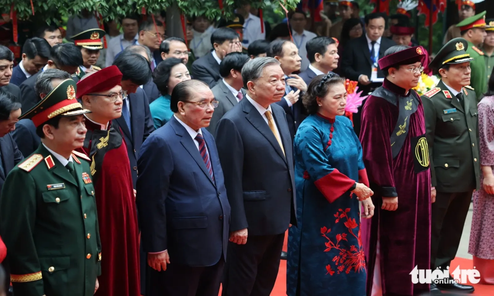 Tổng Bí thư, Chủ tịch nước Tô Lâm dâng hương giỗ Tổ Hùng Vương tại Đền Hùng – Hình 5