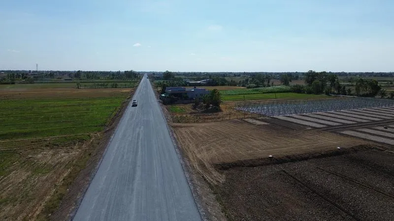 Đường ven sông Tiền tại Đồng Tháp nỗ lực về đích vào tháng 6/2026 3