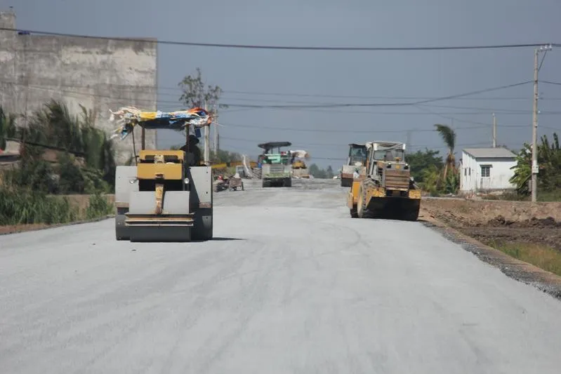 Đường ven sông Tiền tại Đồng Tháp nỗ lực về đích vào tháng 6/2026 6