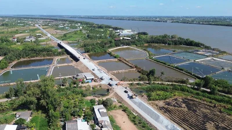 Đường ven sông Tiền tại Đồng Tháp nỗ lực về đích vào tháng 6/2026 8