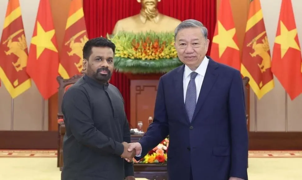 Tổng Bí thư, Chủ tịch nước Tô Lâm sắp thăm cấp Nhà nước tới Sri Lanka