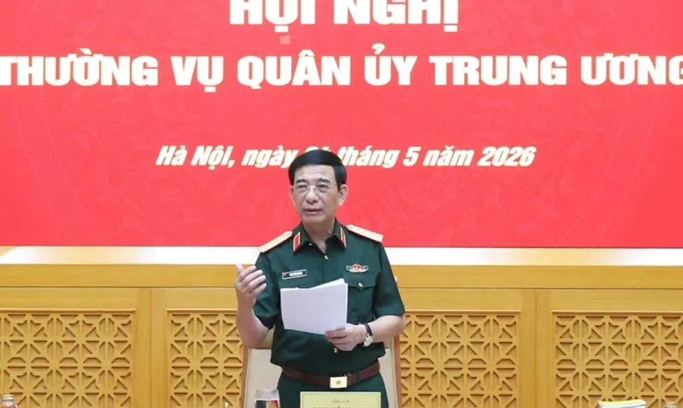 Đại tướng Phan Văn Giang chủ trì Hội nghị Thường vụ Quân ủy Trung ương mở rộng