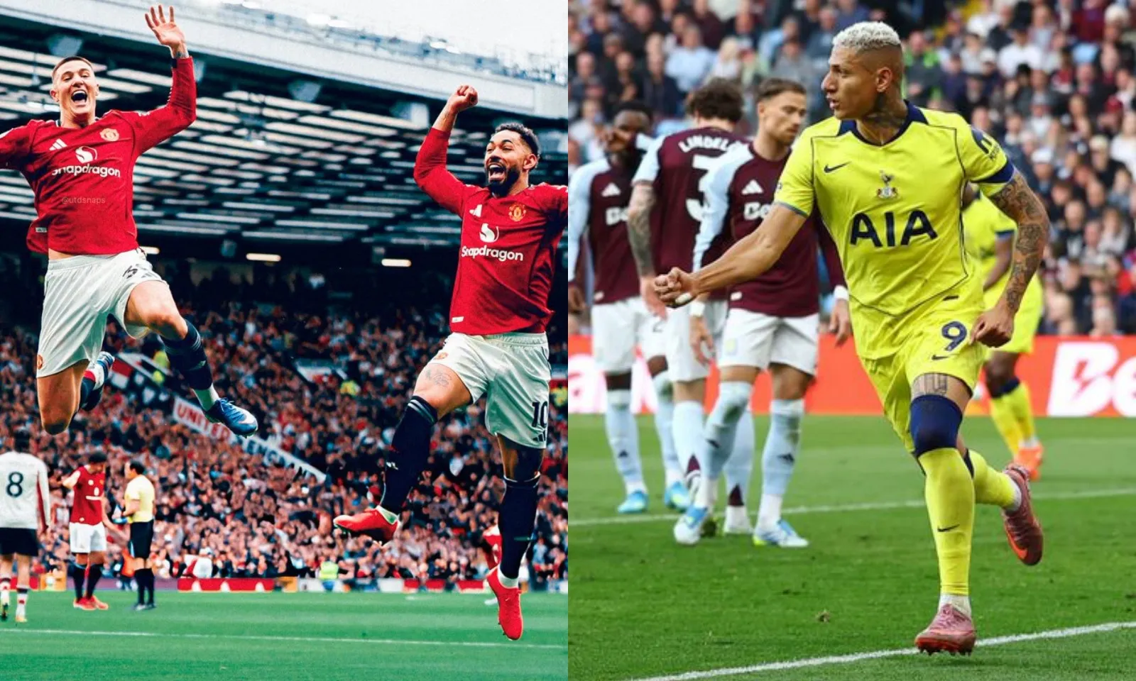 Kết quả Ngoại hạng Anh hôm nay: MU hạ Liverpool kịch tính | Tottenham thoát khỏi nhóm xuống hạng