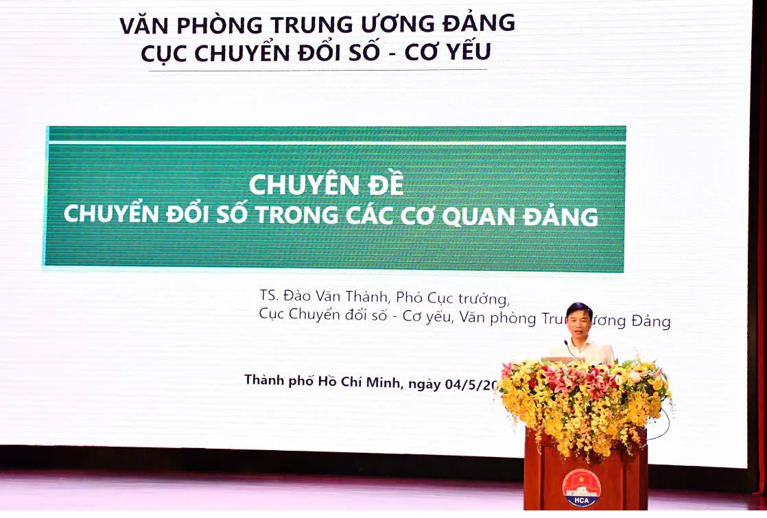 Chuyên đề Chuyển đổi số trong các cơ quan Đảng