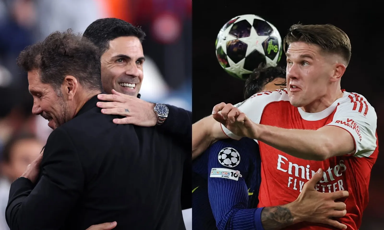 Simeone tâm phục khẩu phục điểm mạnh đáng sợ của Arsenal