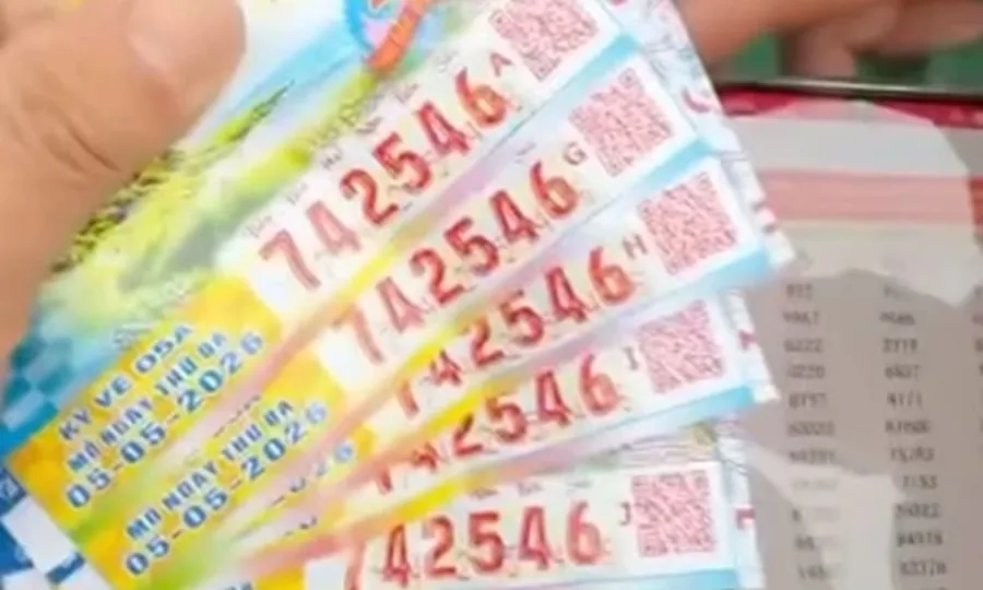 Một tài xế trại hòm bất ngờ trúng độc đắc vé số Vũng Tàu trị giá 10 tỷ đồng